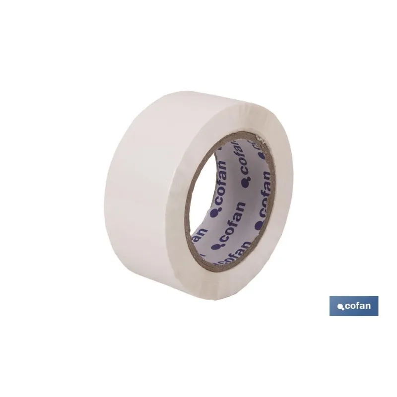 PRECINTO ACRILICO BLANCO 45 Micras 48 mm X 132 Metros