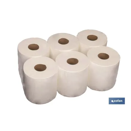 PAPEL SECAMANOS ECOLÓGICO 115 MTS (6 ROLLOS)