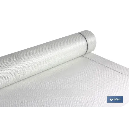 ROLLO DE 1X10 M MALLA FIBRA DE VIDRIO 5X5 MM REVOCOS YESO