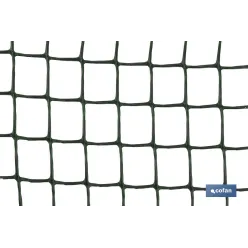 MALLA PLAST. CUADRADA JARDIN 20mm VERDE 1x25m