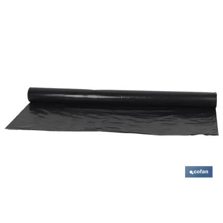 ROLLO FILM PE NEGRO GALGA 200 2 X 25mt