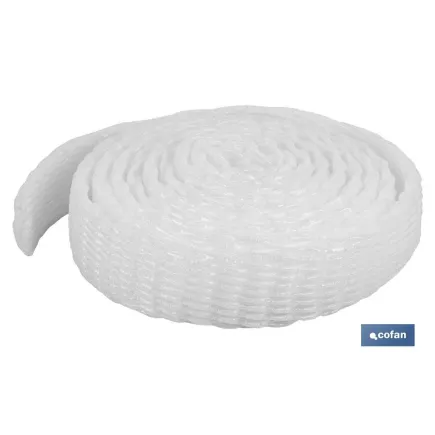 ROLLO MALLA TUBULAR ESPUMA ELASTICA 6/12cmx5mt