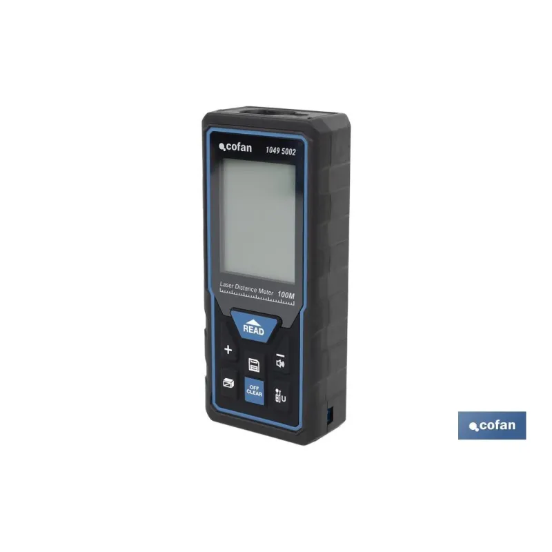 MEDIDOR DISTANCIAS LÁSER 100 M 6 FUNCIONES