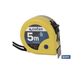 FLEXÓMETRO 25 MM X 5 M