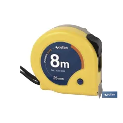 FLEXÓMETRO 25 MM X 8 M