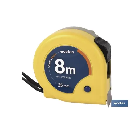 FLEXÓMETRO 25 MM X 8 M