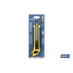 CUTTER CUCHILLA INTERCAMBIABLE (18 MM)