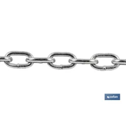CADENA CINCADA DE 2 MM.  (200 M.)
