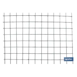 MALLA ELECTROSOLDADA GALV.13X13X0,9mm (0,8x25m)