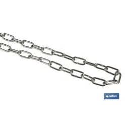 CADENA CALIBRADA DIN 766 M8 INOX A4 (METRO)