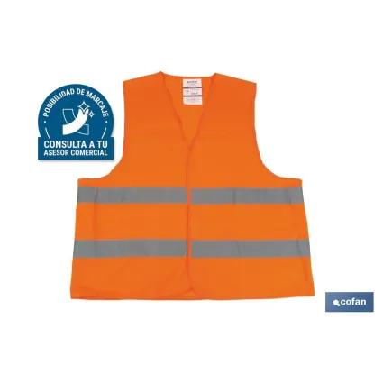 CHALECO REFLECTANTE NARANJA