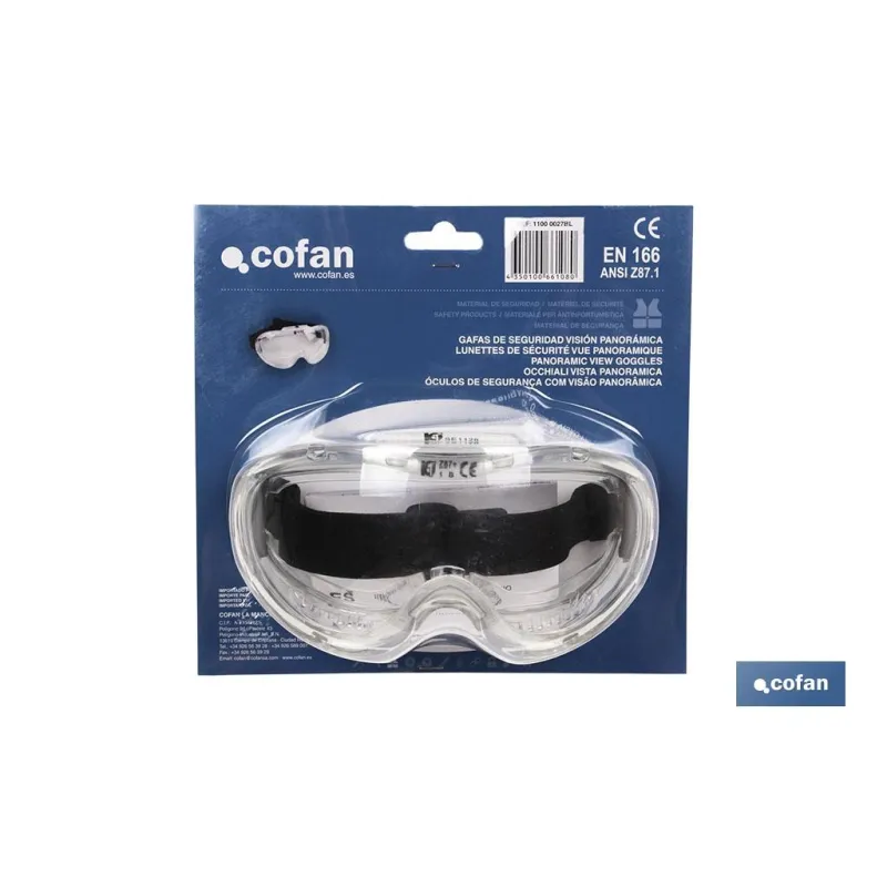 BLISTER GAFA SEGURIDAD VISION PANORAMICA