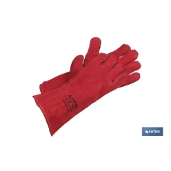 GUANTE ROJO SOLDADOR