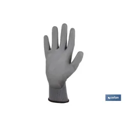 BLISTER G. 100%  POLIEST. IMPREG. PU GRIS T-8