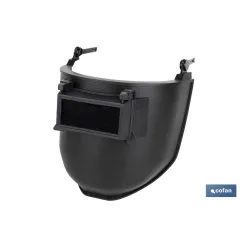 MÁSCARA DE SOLDAR PARA CASCO DE OBRA Nº 11