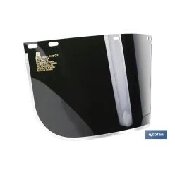 PLASTICO PROTECTOR OSCURO 400 MM.