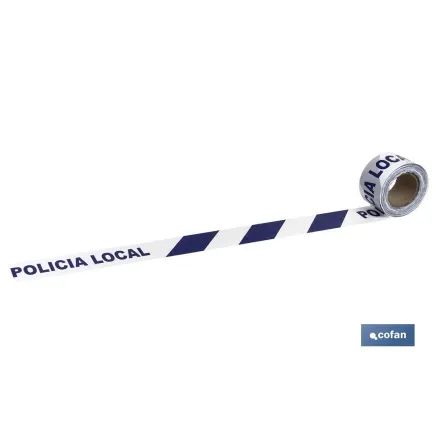 CINTA BALIZ. POLICIA LOCAL  80MMX100MTS
