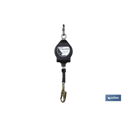 ANTICAIDA RETRACTIL CABLE 10 mts