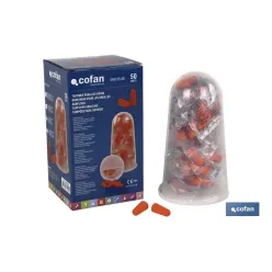 PACK 50 TAPONES (25 par) OIDOS  PU SNR36