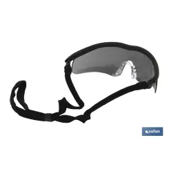 GAFAS SEGURIDAD SPORT OSCURA UV PROTECTION