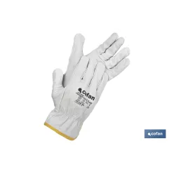 GUANTE PIEL FLOR ANTICALÓRICO TALLA 10