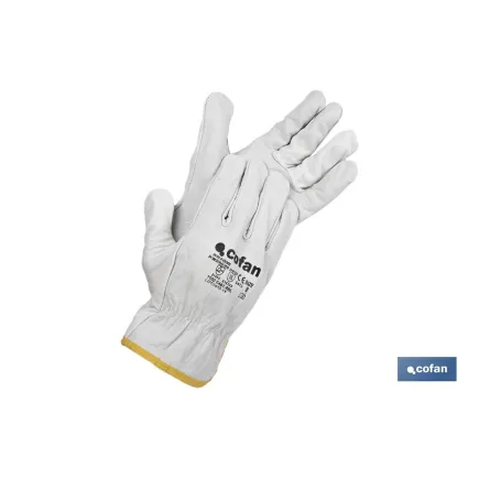 GUANTE PIEL FLOR ANTICALÓRICO TALLA 8