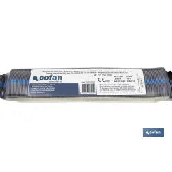 ESLINGA BIFURCADA DE CUERDA TRENZADA CON ABSORBEDOR DE ENERGÍA 1,50 M Y 2 GANCHOS