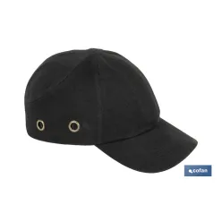GORRA SPORT SEGURIDAD NEGRA
