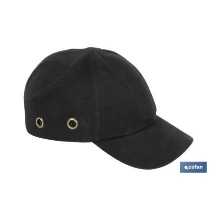 GORRA SPORT SEGURIDAD NEGRA