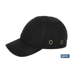 GORRA SPORT SEGURIDAD NEGRA