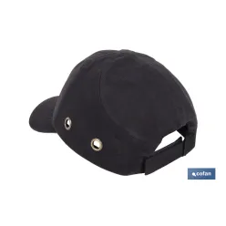 GORRA SPORT SEGURIDAD NEGRA