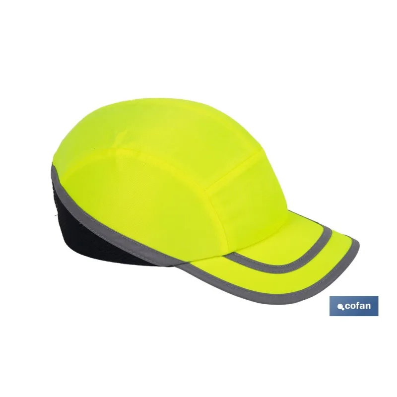 GORRA SPORT SEGURIDAD AMARILLO FLÚOR