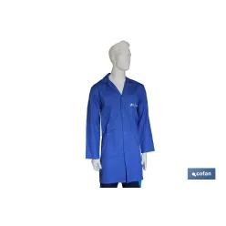 BATA AZUL OSCURA LIMEUR 100% ALGODÓN T-XL