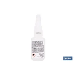 ADHESIVO CIANOACRILATO. MEDIA DENSIDAD 20 G