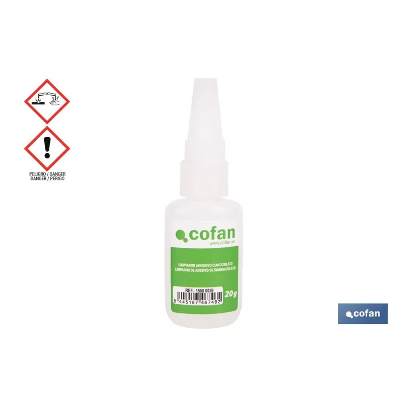 LIMPIADOR DE ADHESIVO CIANOACRILATO 20 G