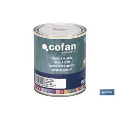 ESMALTE AL AGUA (750 ML) BLANCO BRILLO