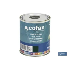 ESMALTE AL AGUA (750 ML) VERDE CARRUAJE BRILLO