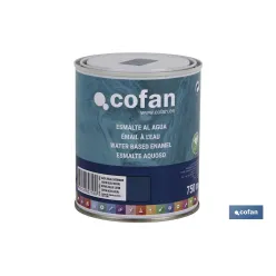 ESMALTE AL AGUA (750 ML) AZUL REAL SATINADO