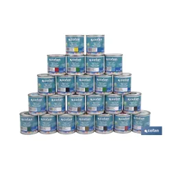 ESMALTE AL AGUA (125 ML) BLANCO BRILLO