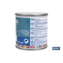 ESMALTE AL AGUA (125 ML) BLANCO MATE