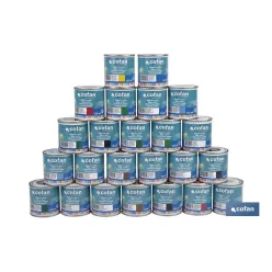 ESMALTE AL AGUA (125 ML) NEGRO SATINADO