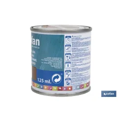 ESMALTE AL AGUA (125 ML) MARRÓN BRILLO