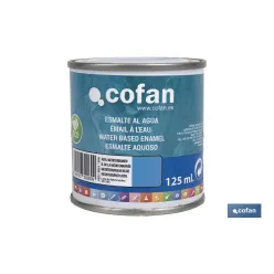 ESMALTE AL AGUA (125 ML) AZUL MEDITERRANEO BRILLO