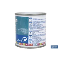 ESMALTE AL AGUA (125 ML) AZUL MEDITERRANEO BRILLO