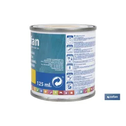 ESMALTE AL AGUA (125 ML) AMARILLO REAL BRILLO