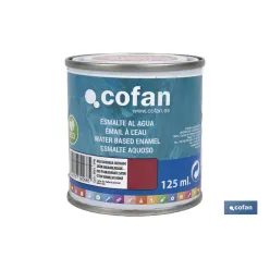 ESMALTE AL AGUA (125 ML) ROJO GRANADA SATINADO