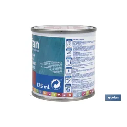 ESMALTE AL AGUA (125 ML) ROJO GRANADA SATINADO