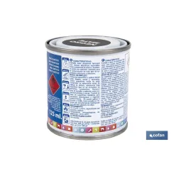 ESMALTE SINTÉTICO (125 ML) NEGRO MATE