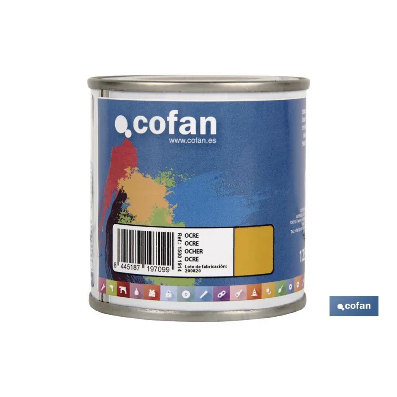 ESMALTE SINTÉTICO (125 ML) OCRE