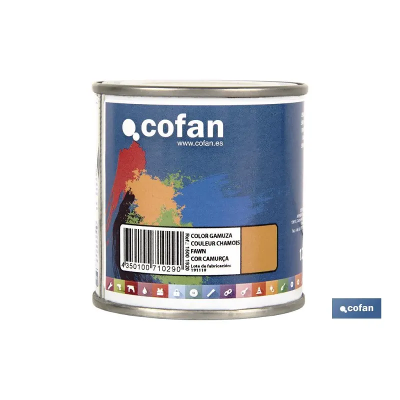 ESMALTE SINTÉTICO (125 ML) COLOR GAMUZA